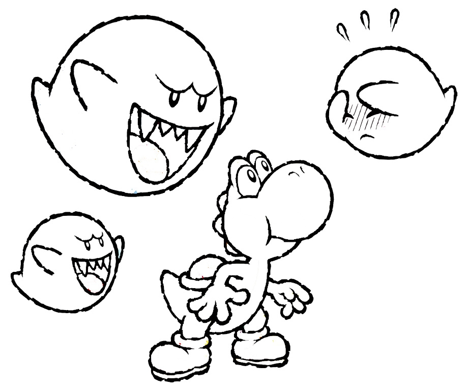 916x768 Mario And Luigi And Yoshi Coloring Pages Coloring Pages Yoshi