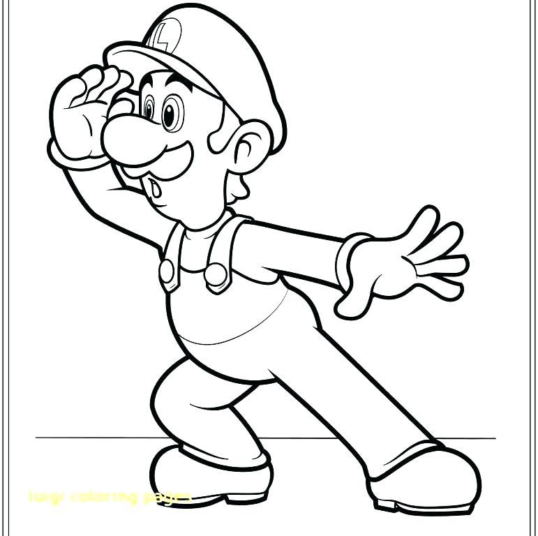 771x768 Mario Luigi Coloring Pages Coloring Pages And Toad Coloring Pages