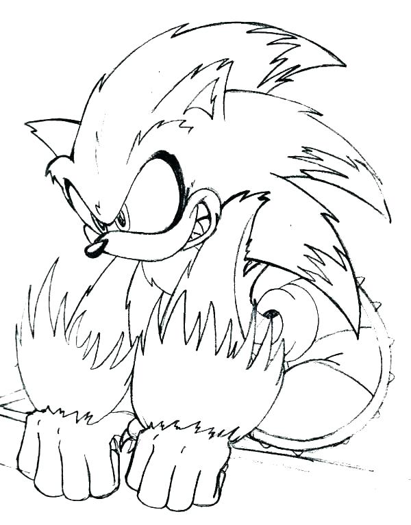 600x767 Mario Sonic Coloring Pages Super Printable