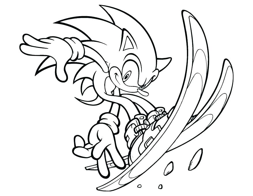 878x680 Sonic Color Pages And Sonic Color Pages Sonic And Coloring Pages