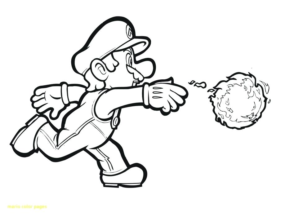 Mario And Yoshi Coloring Pages