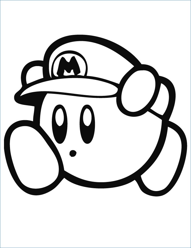 670x867 Mario Kart Bomb Omb Coloring Page