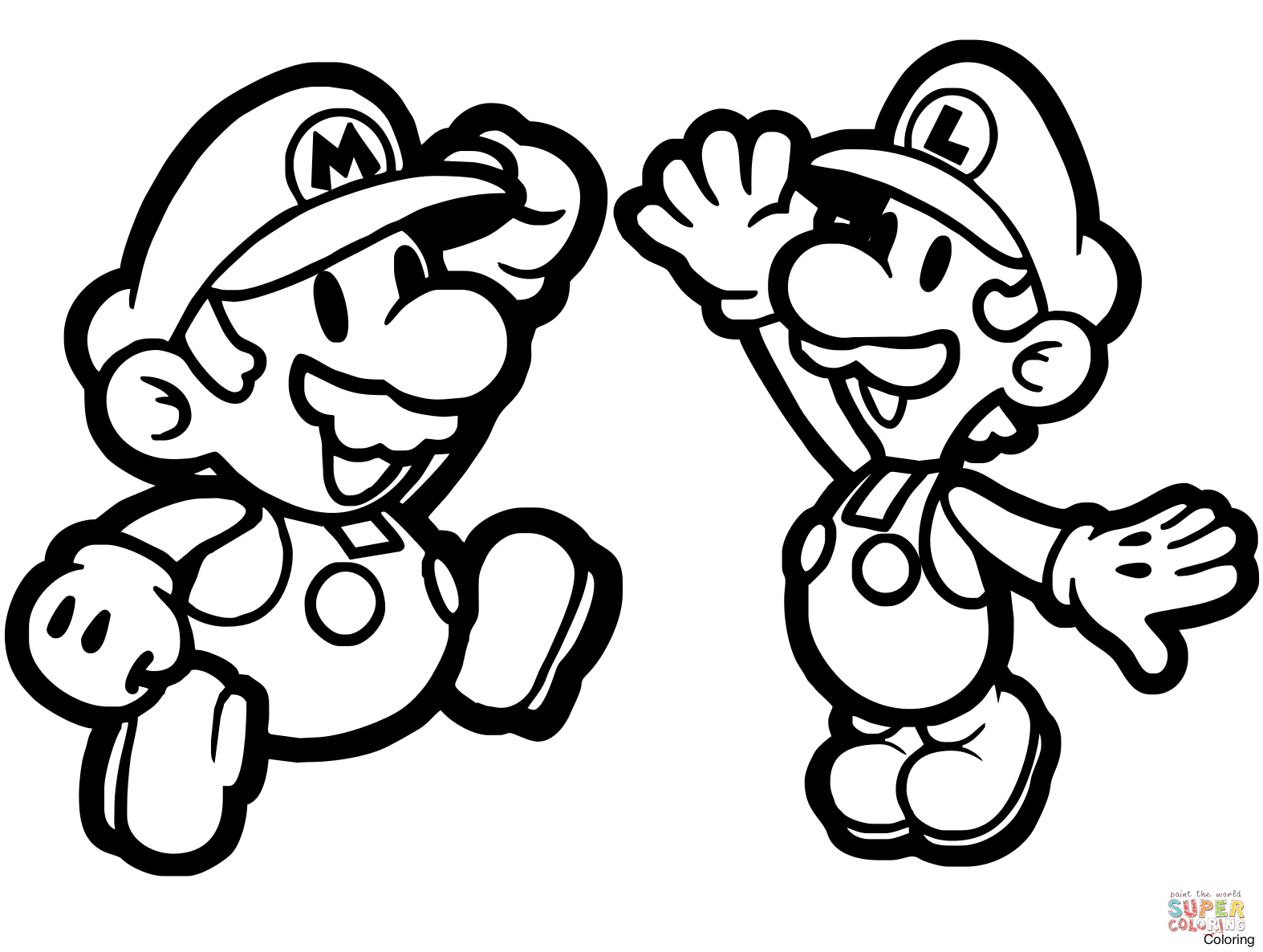 1574x1186 Free Mario Coloring Pages To Print Mairo 11f For Kids Bomb