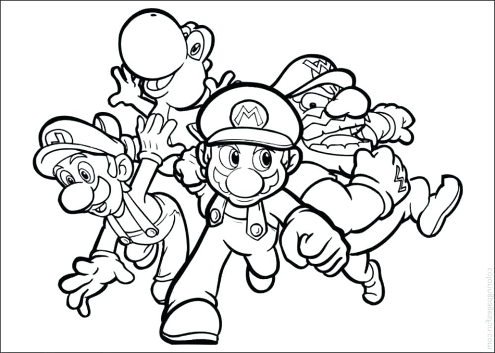 1000x714 Mario Bros Coloring Pages Shop Related Products Mario Bros