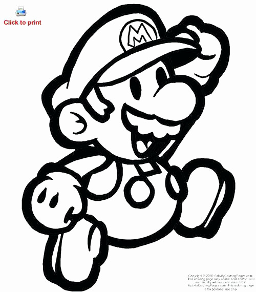 500x570 Coloring Pages Of Mario Characters Lovely Colouring Pages 15 Mario