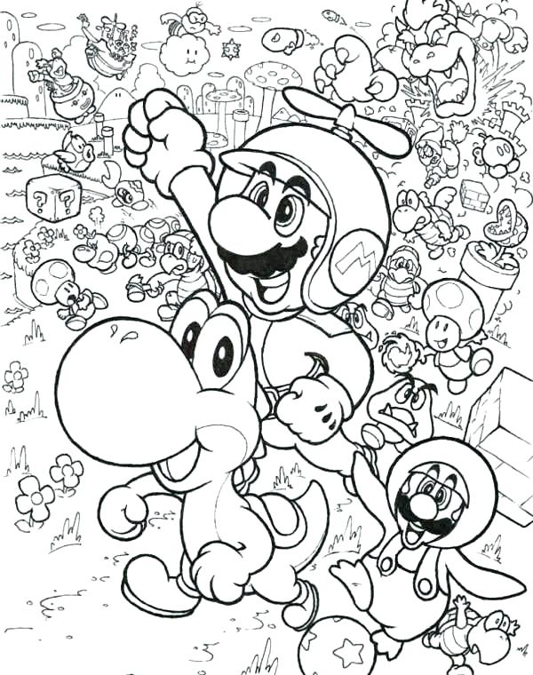 600x760 Mario Coloring Pages Free Classy Inspiration Printable Coloring