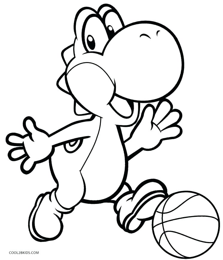 744x867 Mario Luigi Coloring Pages Free Printable Coloring Pages