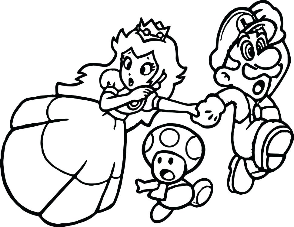 970x751 Mario Color Pages Coloring Pages Image Picture Inspirations Book