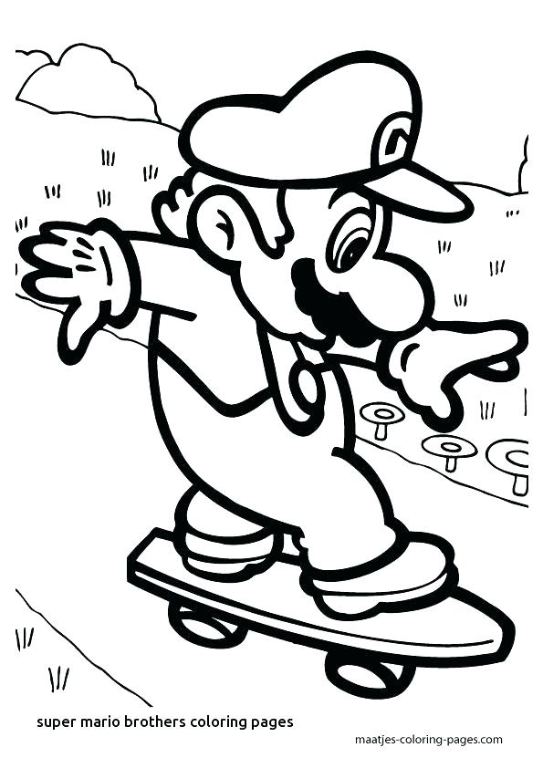 595x842 Mario Brothers Coloring Pages