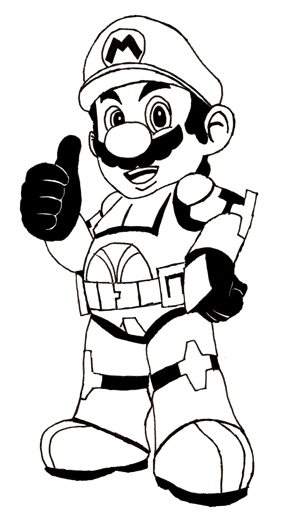 900x1675 Free Mario Coloring Pages