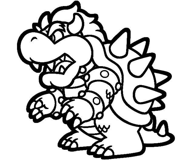 640x533 Mejores 10 De Amazing Super Mario Coloring Pages En