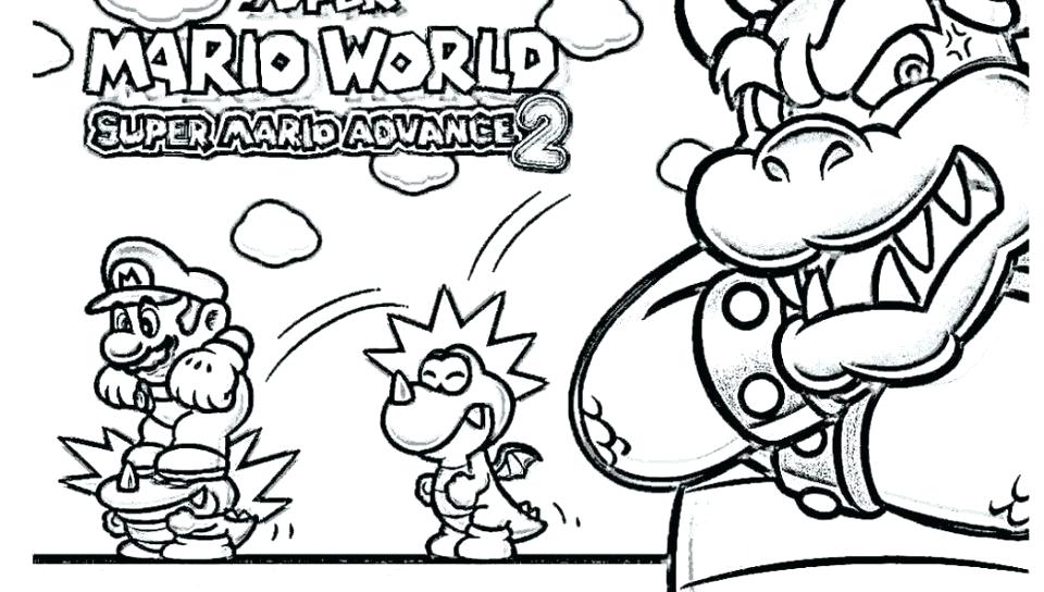 960x544 Bowser Coloring Pages Coloring Page Coloring Pages Super Super