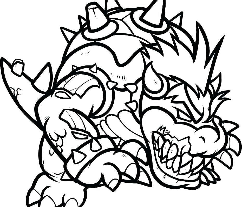 931x800 Bowser Jr Coloring Pages Coloring Pages Best Bros Coloring Pages
