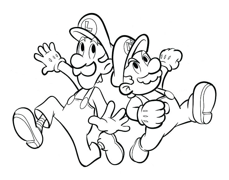 736x580 Super Mario Galaxy 2 Coloring Pages Free 1 Kids