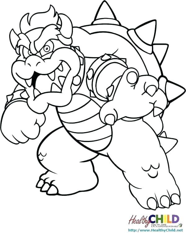 600x750 Super Mario Coloring Pages Color Page Super Coloring Pages Super