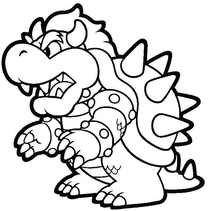 686x680 Free Coloring Pages Mario Free Coloring Pages Charming Coloring