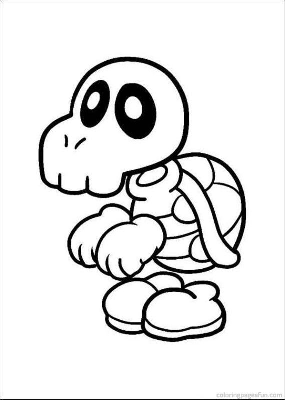 571x800 Super Mario Bros Coloring Pages 12 Mario Bros. Birthday Party