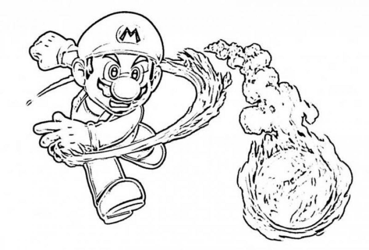 1200x813 Super Mario Coloring Pag On Games Super Mario Bros Coloring Pages