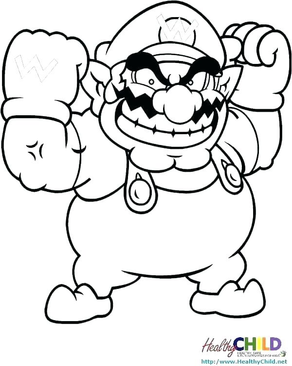 600x750 Super Mario Galaxy Coloring Pages Super Galaxy Coloring Pages