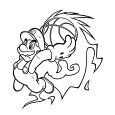 230x230 Top 20 Free Printable Super Mario Coloring Pages Online