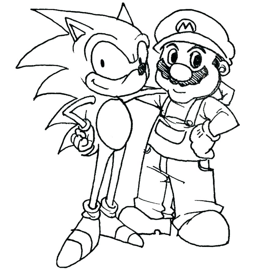 878x878 Mario Characters Coloring Pages Genesisarco Mario Characters