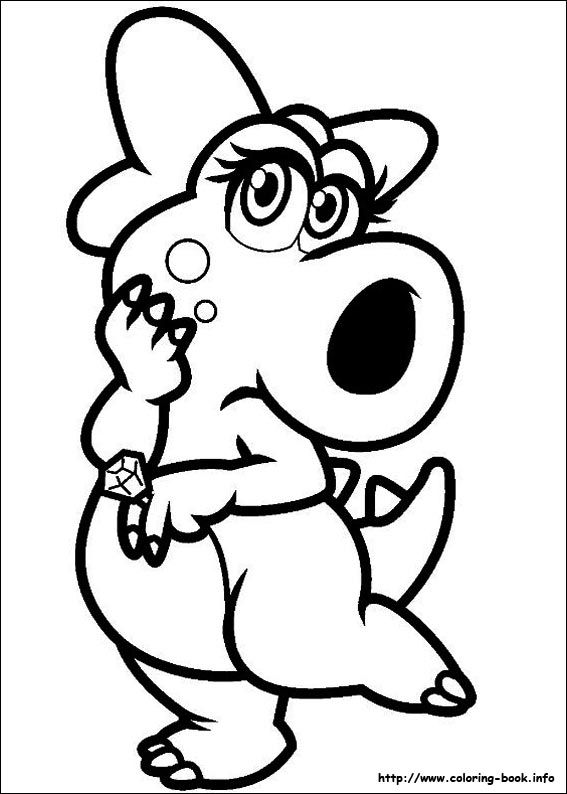567x794 Super Mario Bros. Coloring Picture Super Mario