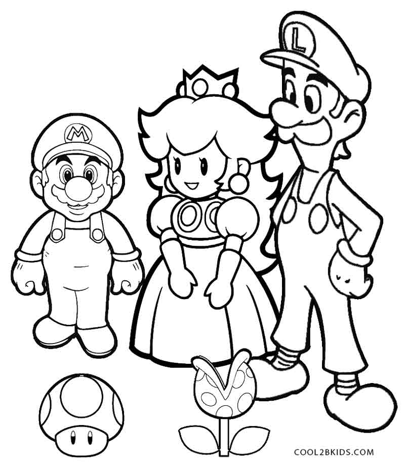 800x917 Printable Luigi Coloring Pages For Kids Cool2bkids