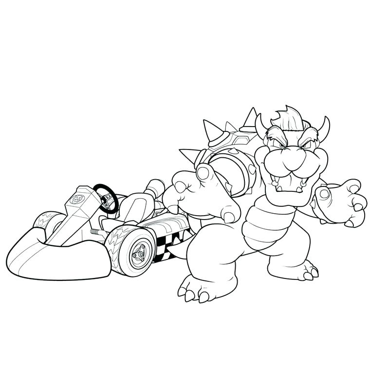 760x760 Mario Kart 8 Coloring Pages Kart 8 Coloring Pages Coloring Page