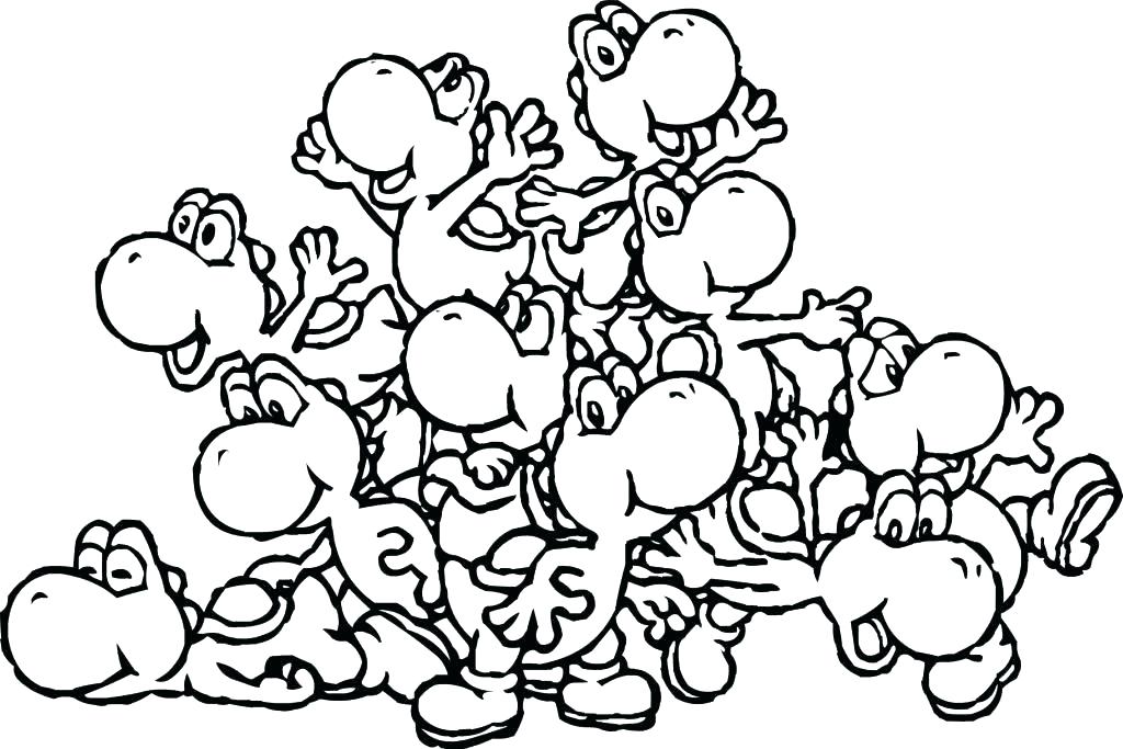 1024x683 Coloring Pages Yoshi Free Printable Coloring Pages Mario Kart