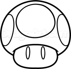 236x229 Cogumelo Mario Games Cricut, Silhouettes