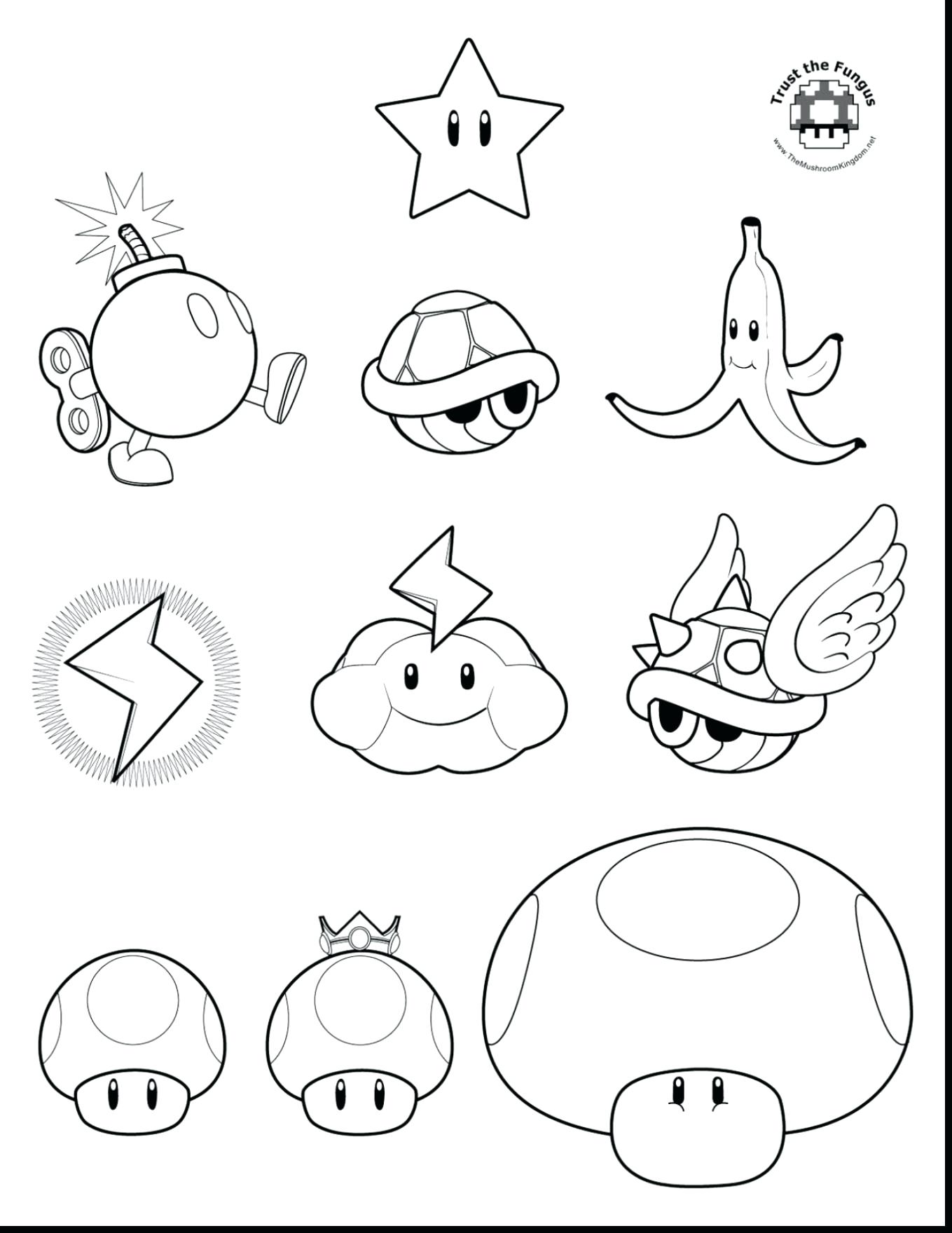 1359x1760 Coloring Page ~ Mario Color Pages Super Princess Mushroom Coloring