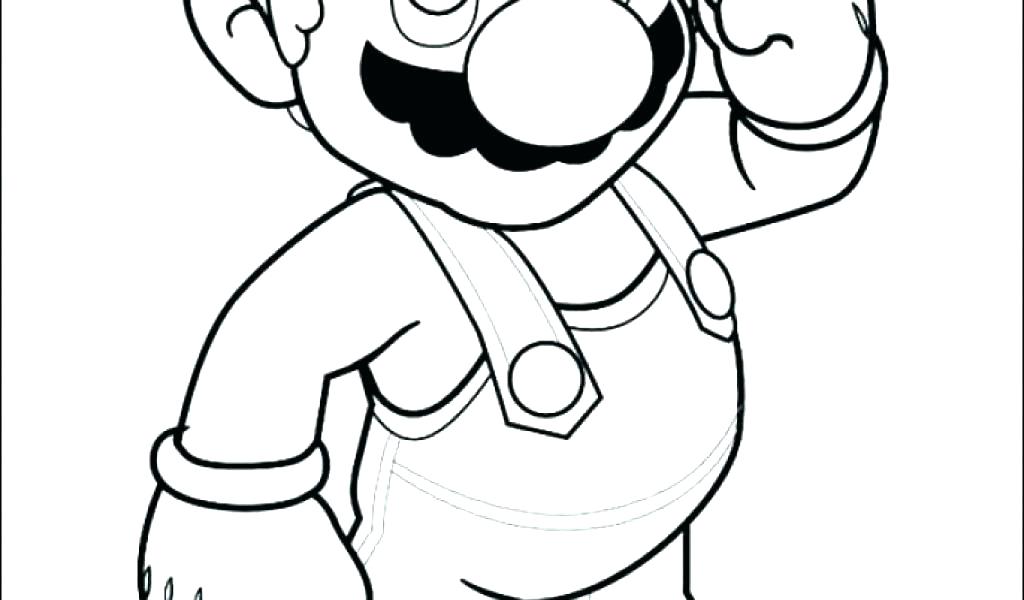 1024x600 Super Mario Brothers Luigi Coloring Pages Games Sheets Pri