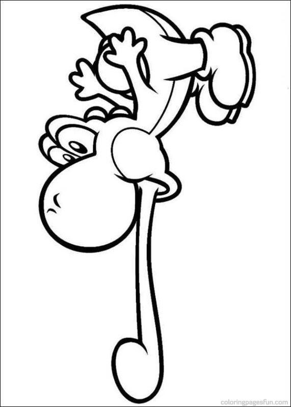 571x800 Super Mario Bros Coloring Pages 45 Nathan's 5th Birthday