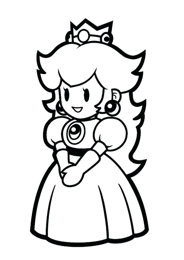 600x850 Paper Mario Sticker Star Coloring Pages Coloring Pages For Kids
