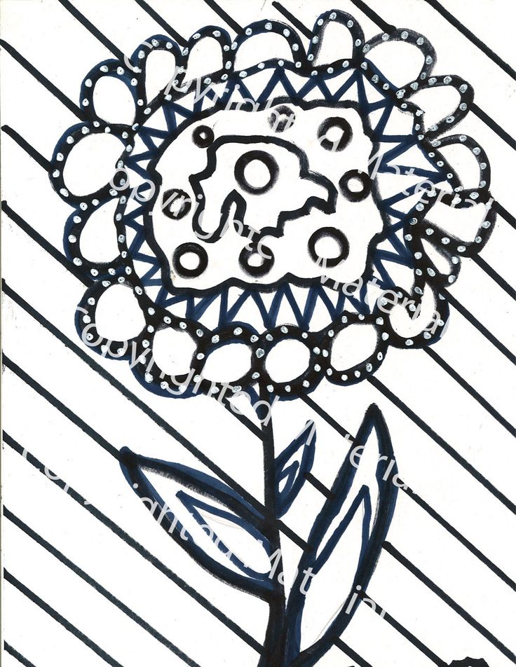 Marker Coloring Page