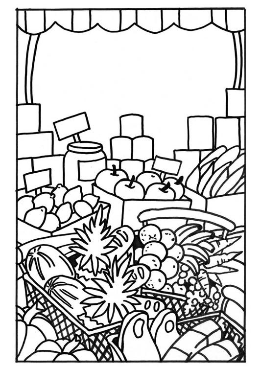 531x750 Coloring Page Market
