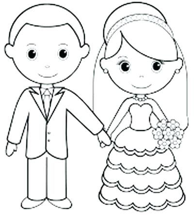 400x443 Just Married Coloring Page Wedding Coloring Book Just Epic