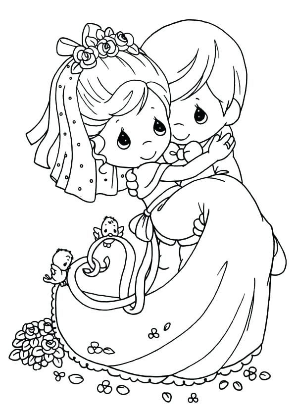 600x840 Wedding Cake Coloring Pages Wedding Coloring Pages Plus Unique