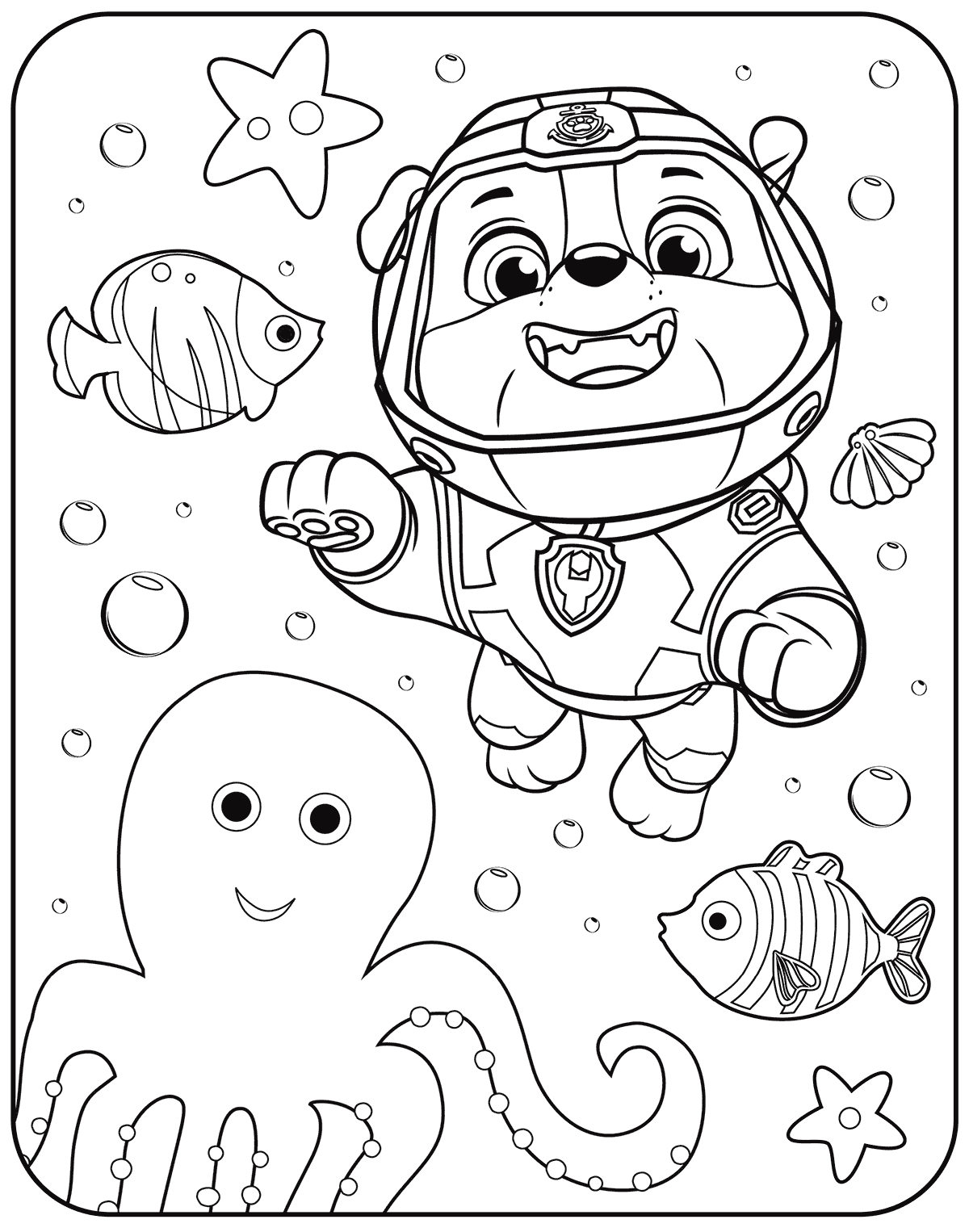 1200x1526 Delighted Paw Patrol Coloring Pages Robo Dog Marshall Draw 2