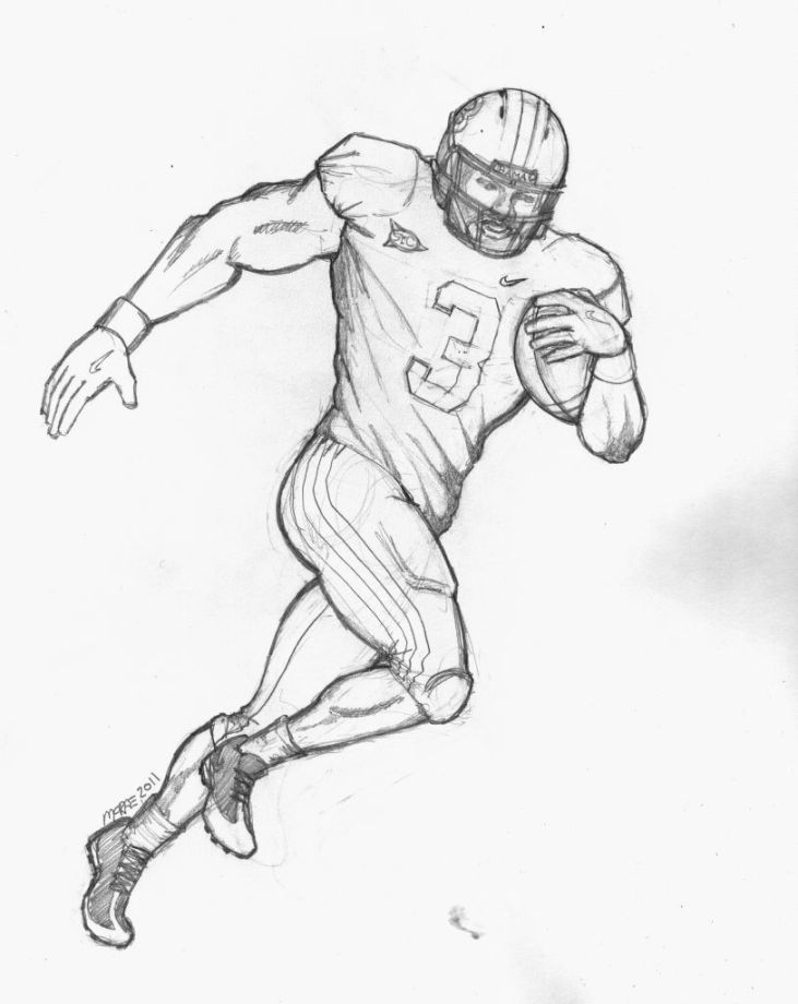 Marshawn Lynch Coloring Pages