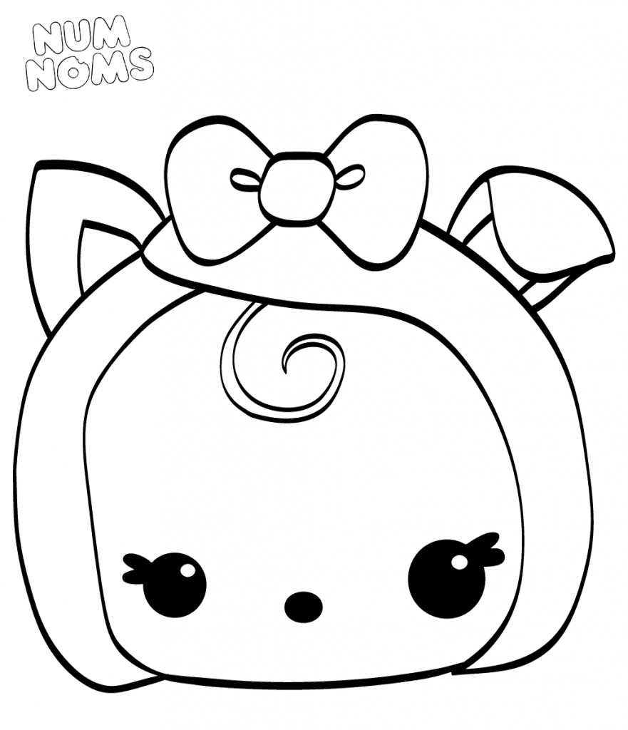 881x1024 20 Free Printable Num Noms Coloring Pages