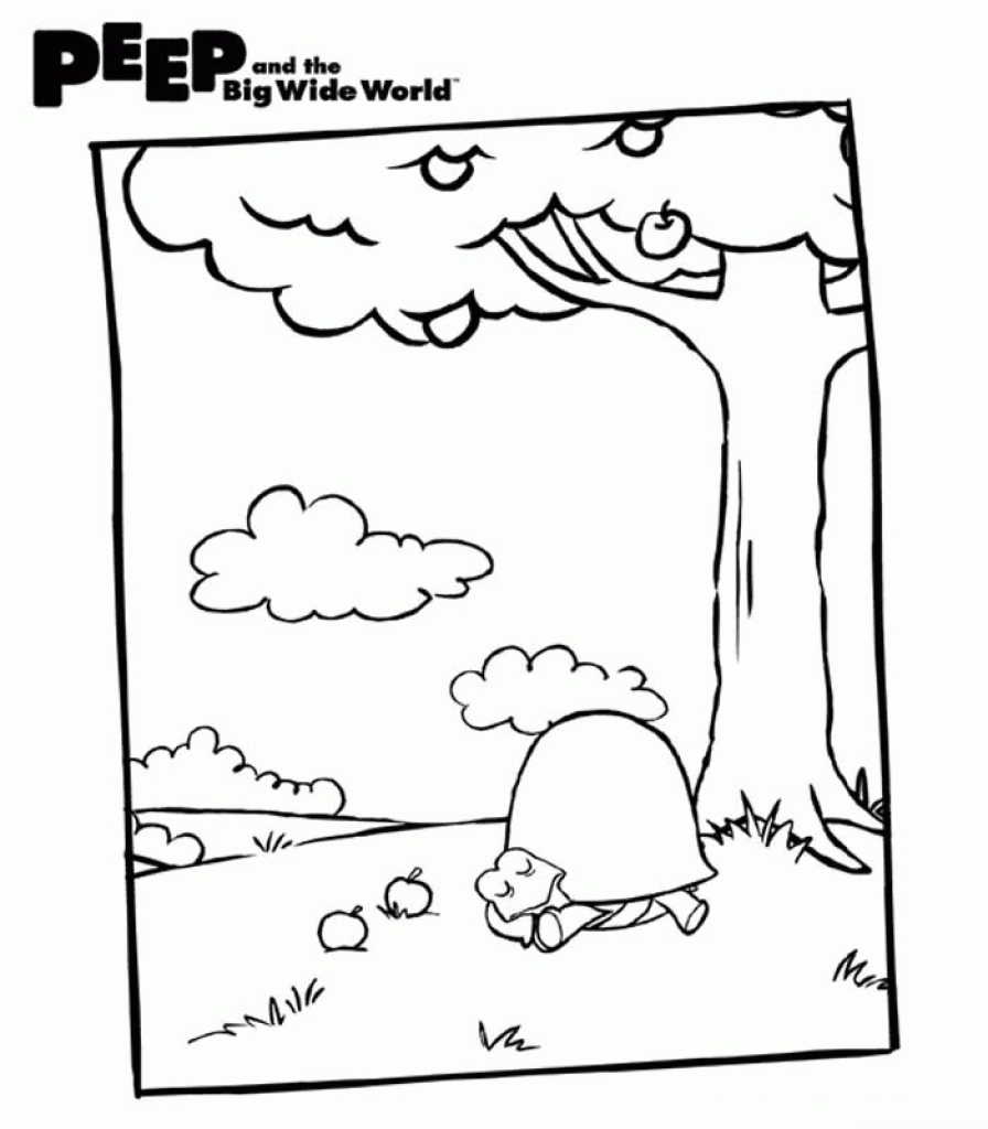 896x1024 Quickly Peep Coloring Pages Paginone Biz