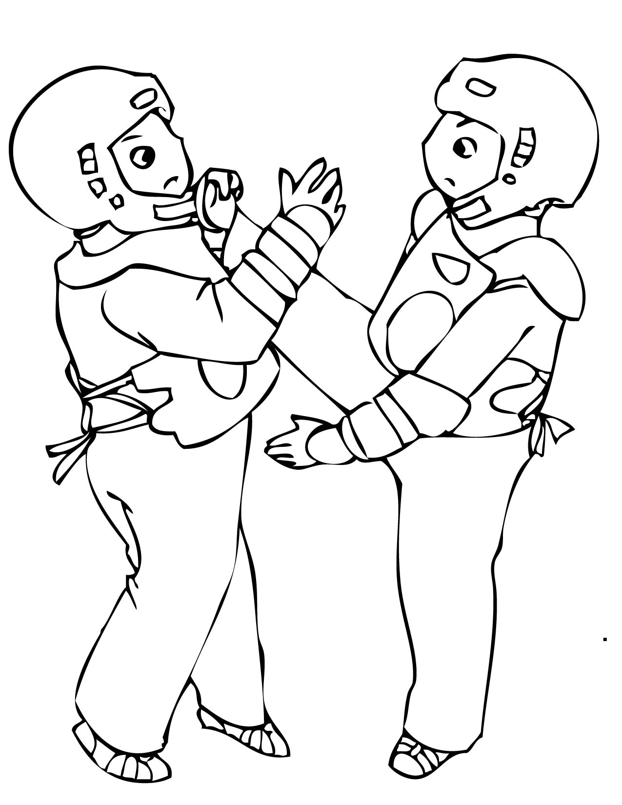 1275x1650 Taekwondo Ink And Martial Arts Pages On Judo Coloring P