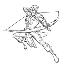 230x230 Top 10 Hawkeye Coloring Pages For Toddlers