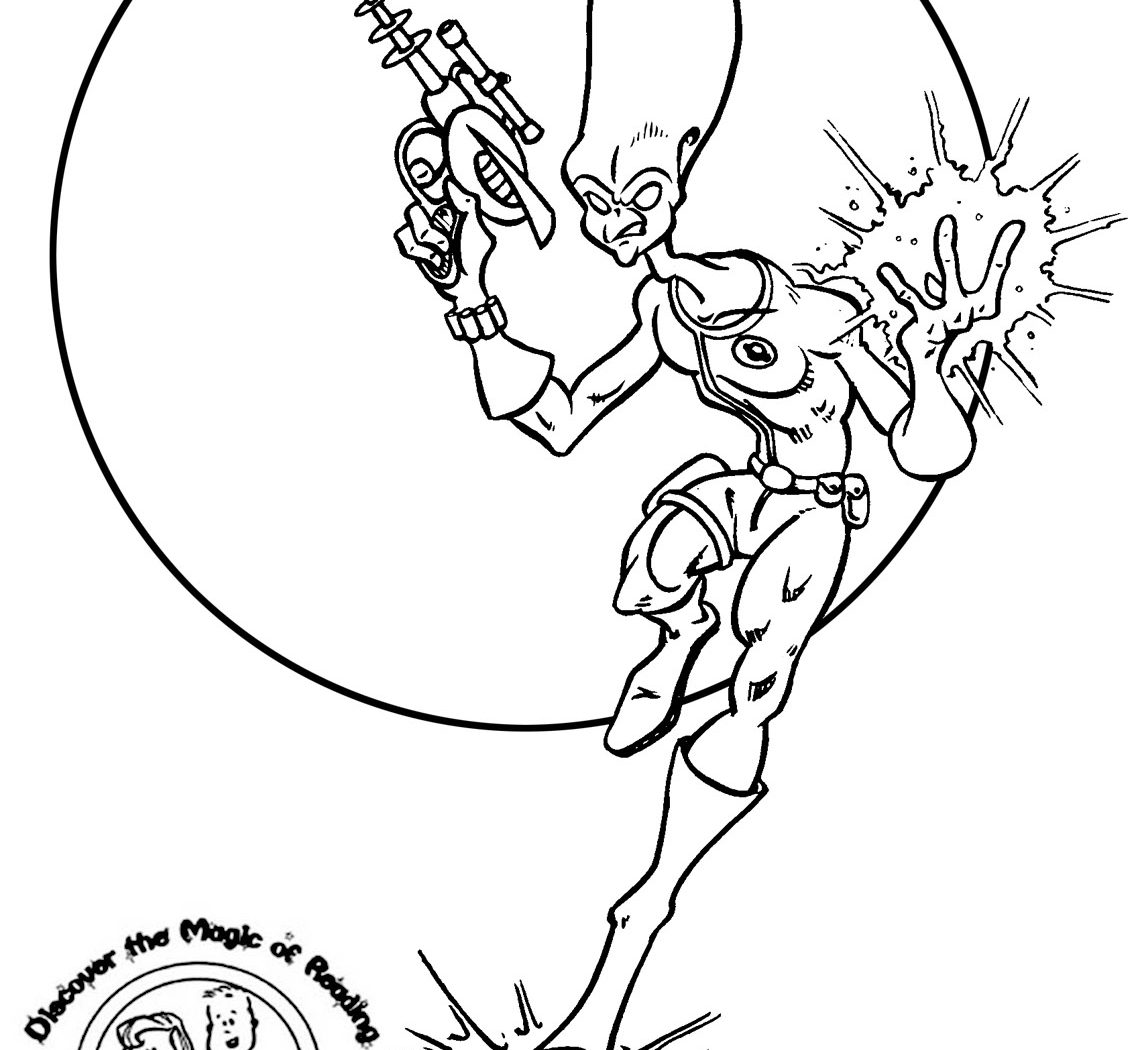 1140x1050 Space Alien Coloring Page Halloween Martian For Kids Costume