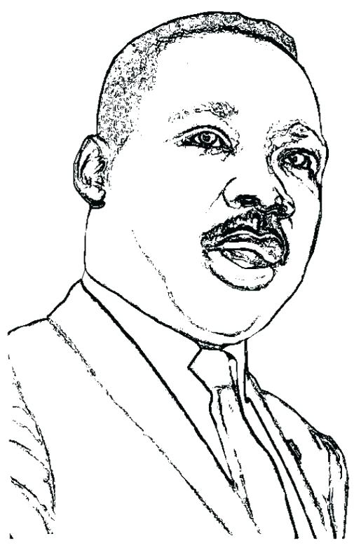 505x782 Martin Luther Coloring Page