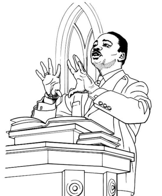 550x665 Dr Martin Luther King Jr Coloring Pages Stuff To Buy