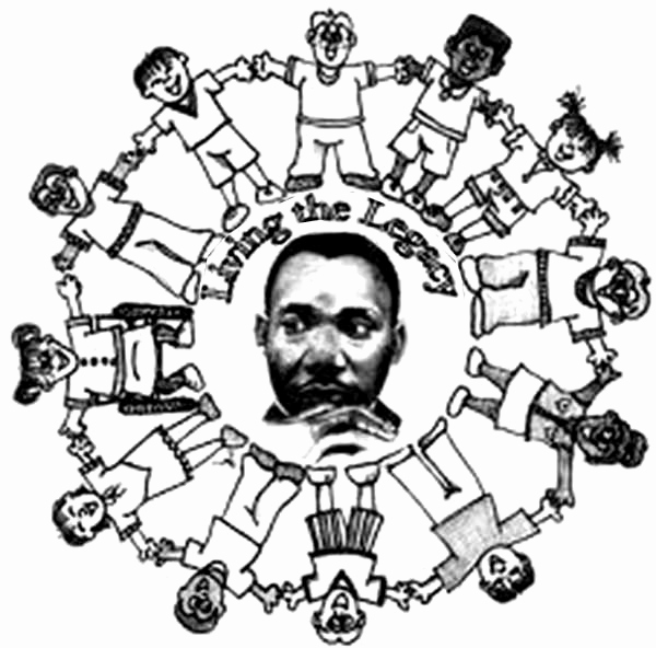 Martin Luther King Coloring Pages Free