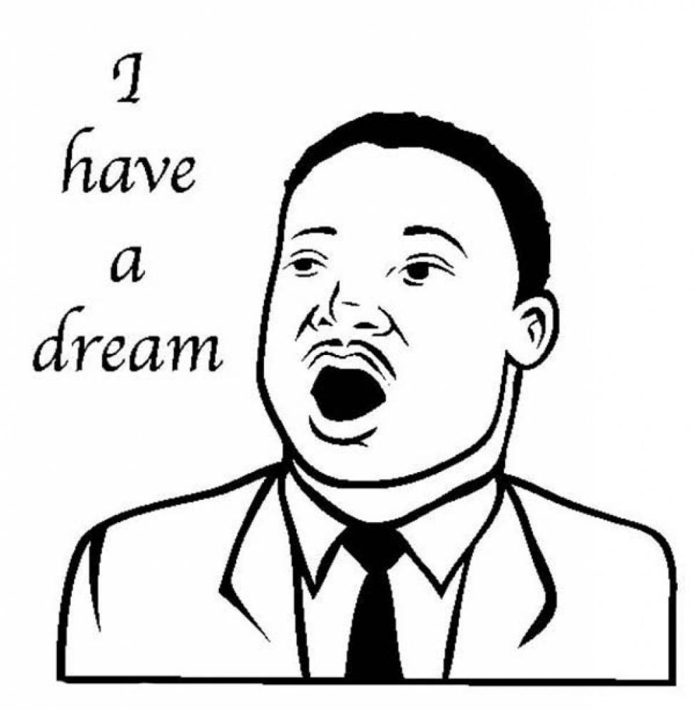 974x994 Impressive Martin Luther King Jr Coloring Pages Mlk Jr Page Songs