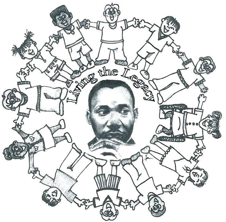 736x724 Martin King Coloring Pages Free Martin King Coloring Pages Free